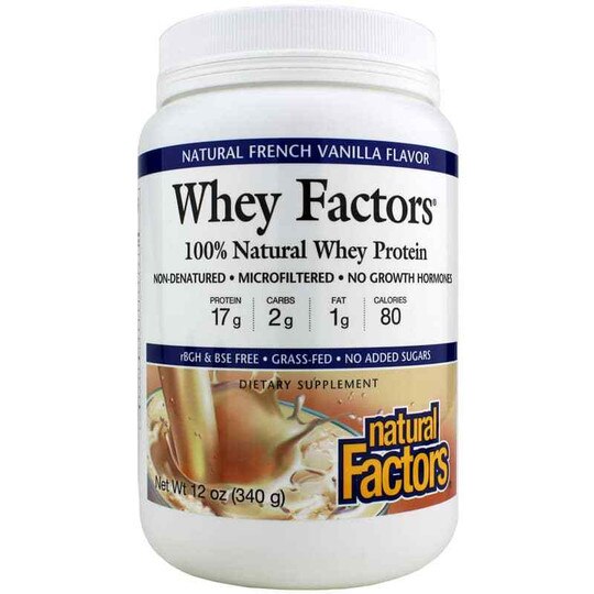 Whey Factors Natural Whey Protein, NF